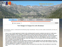 Tablet Screenshot of livinginandorra.com